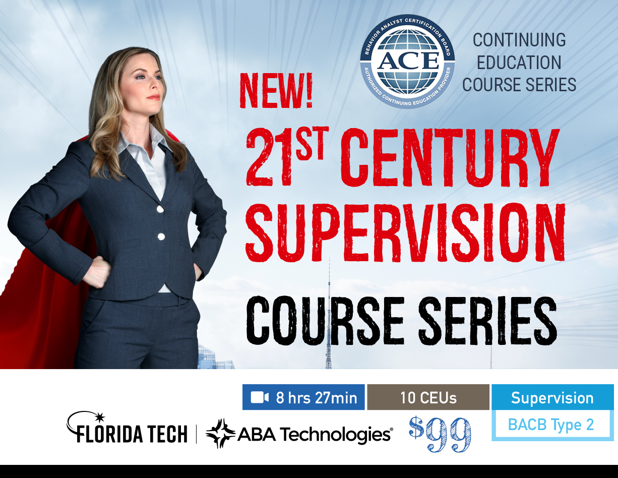 21st Century Supervision Skills for Behavior Analysts ad