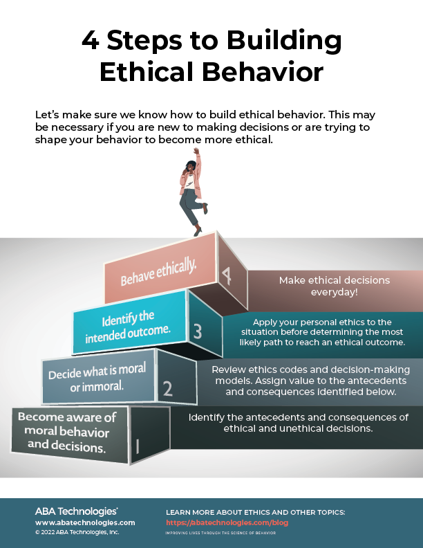 4 Steps to Building Ethical Behavior