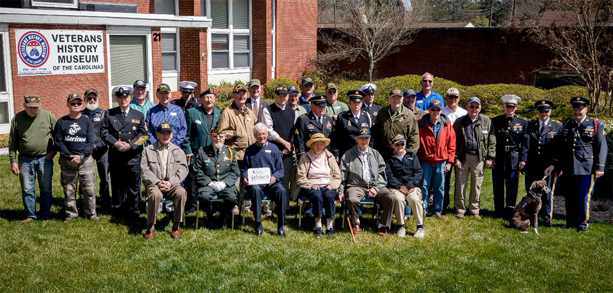 Veterans Museum before social distancing