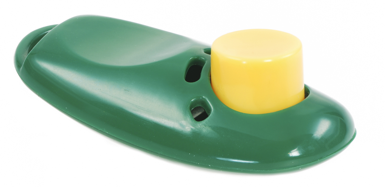 Green and yellow clicker