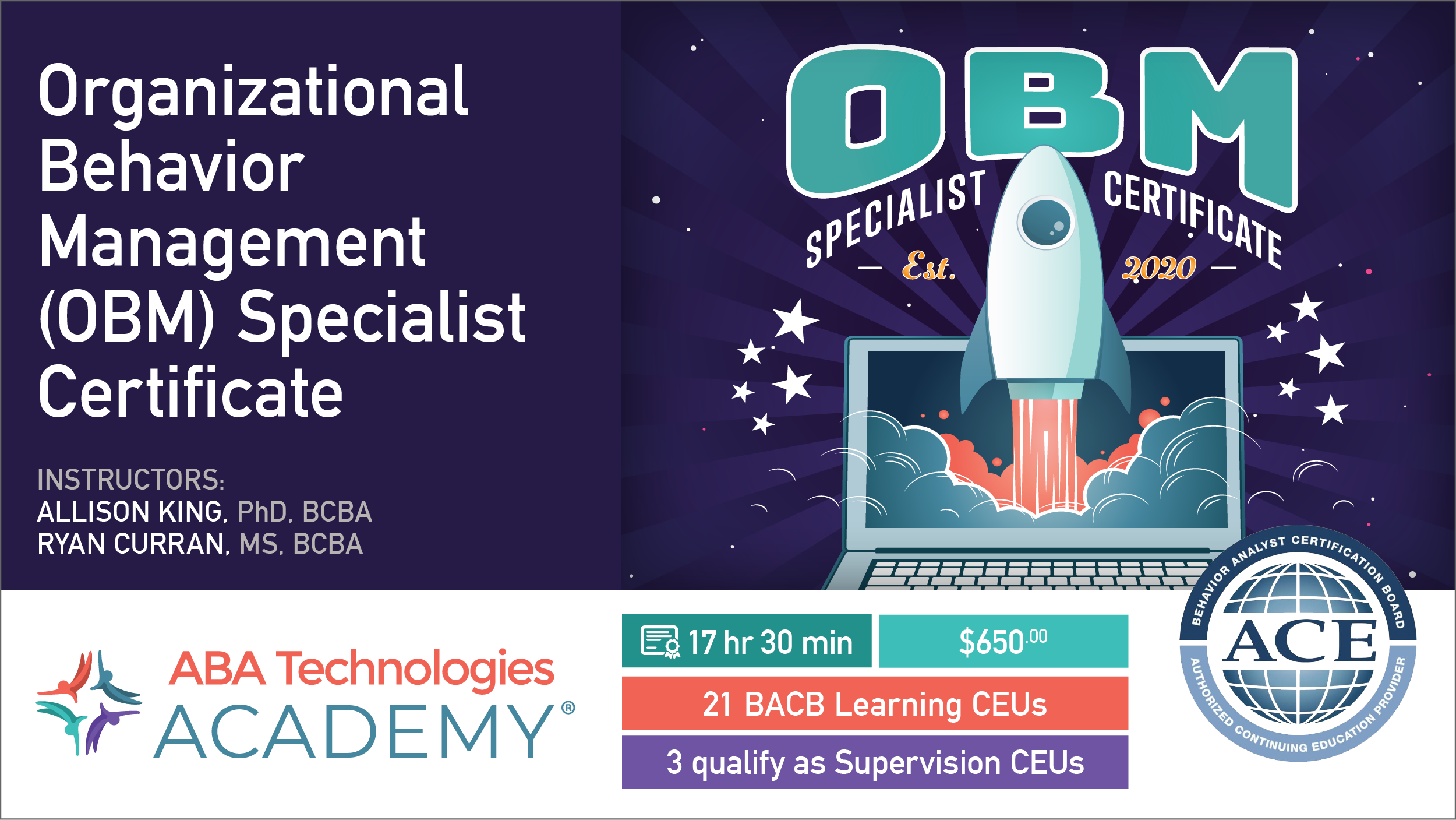 OBM Specialist Certificate ad