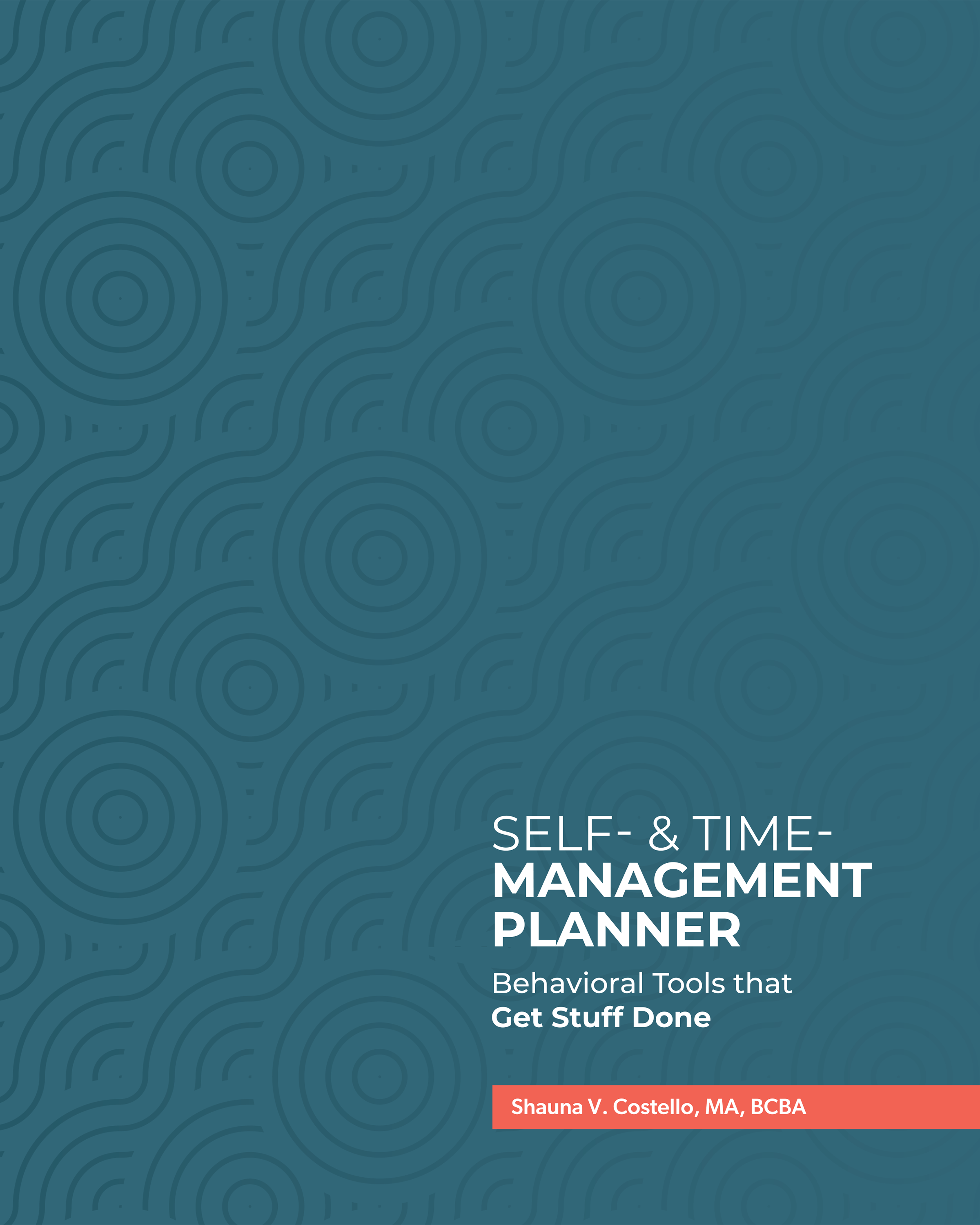 Self and time management planner