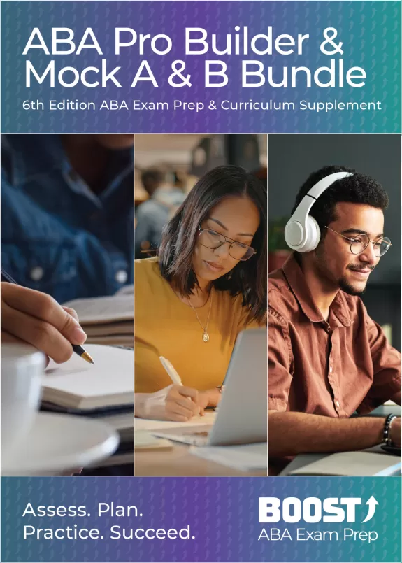 ABA Pro builder, Mock Exam A, and Mock Exam B bundle