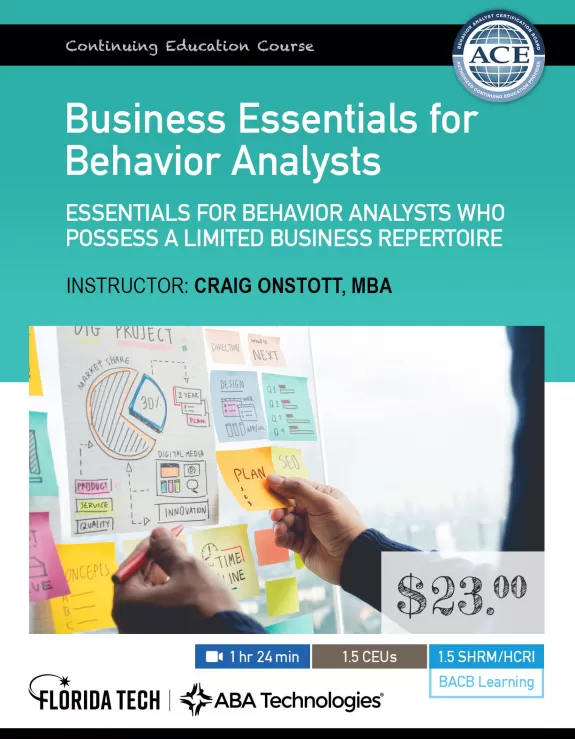 Business Essentials for Behavior Analysts