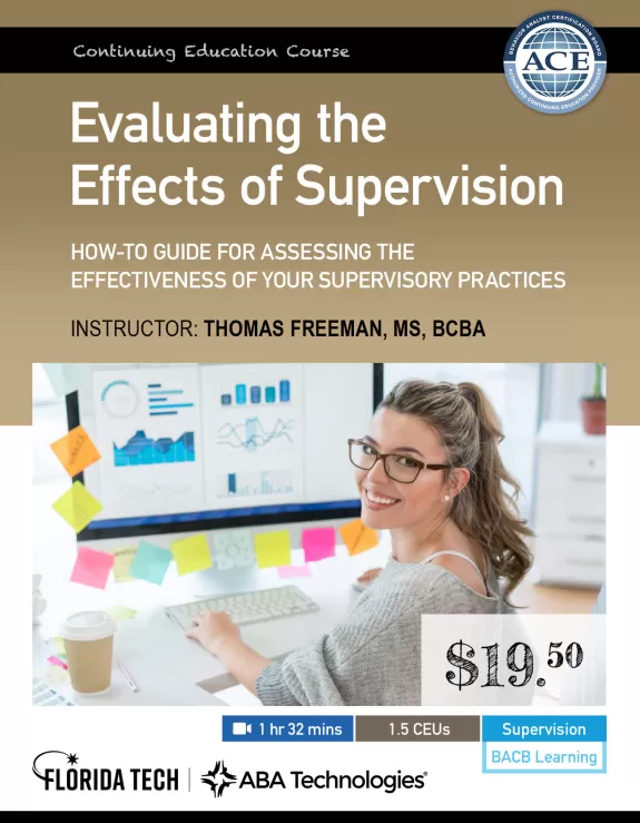 Evaluating Effects of Supervision CE Course Image