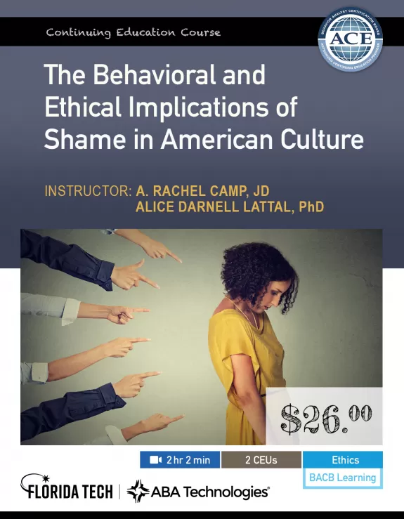 The Behavioral and Ethical Implications of Shame in American Culture