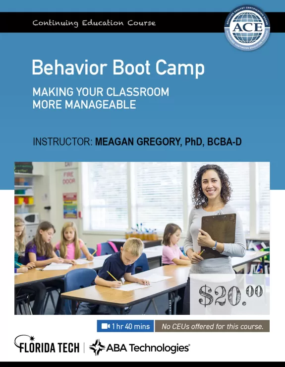 Behavior Boot Camp CE Course image