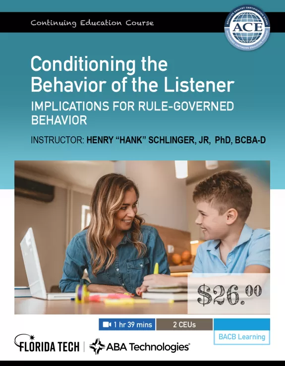 Conditioning the Behavior of the Listener