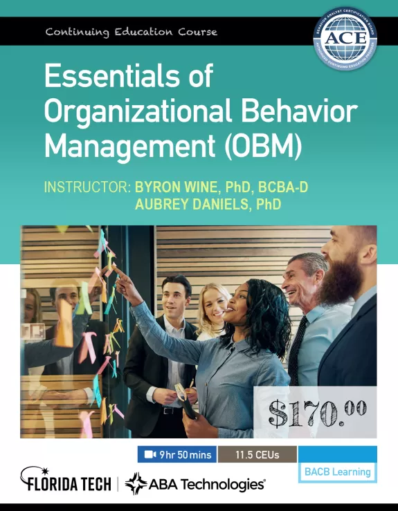 Essentials of Organizational Behavior Management 