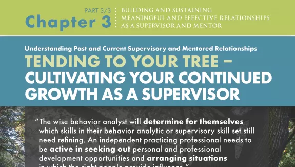 Building and Sustaining Meaningful and Effective Relationships as a Supervisor and Mentor chapter 3 part 3/3 infographic