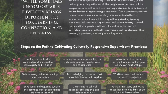 Building and Sustaining Meaningful and Effective relationships as a supervisor and mentor chapter 4 part 1 infographic