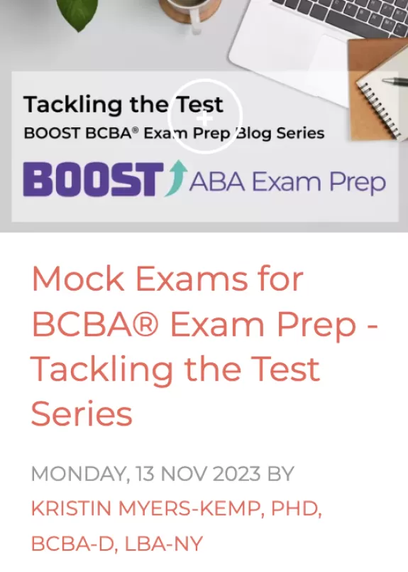 Mock Exams for BCBA