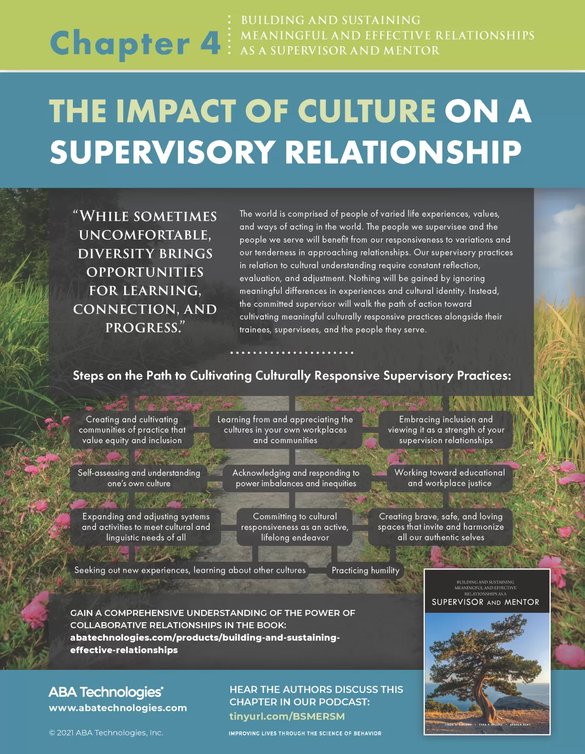 Building and Sustaining Meaningful and Effective relationships as a supervisor and mentor chapter 4 part 1 infographic