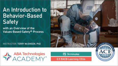 An Introduction to Behavior-Based Safety CE Course Banner