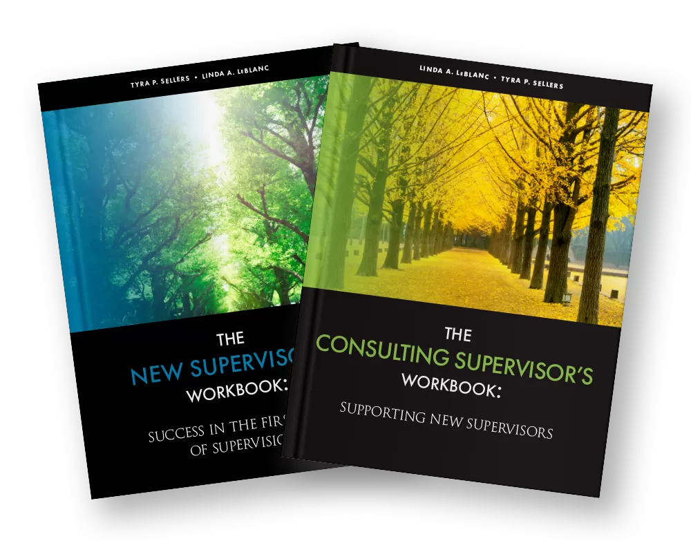 The consulting supervisor and the new supervisor workbooks