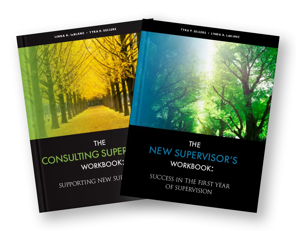 The consulting supervisor and the new supervisor workbooks