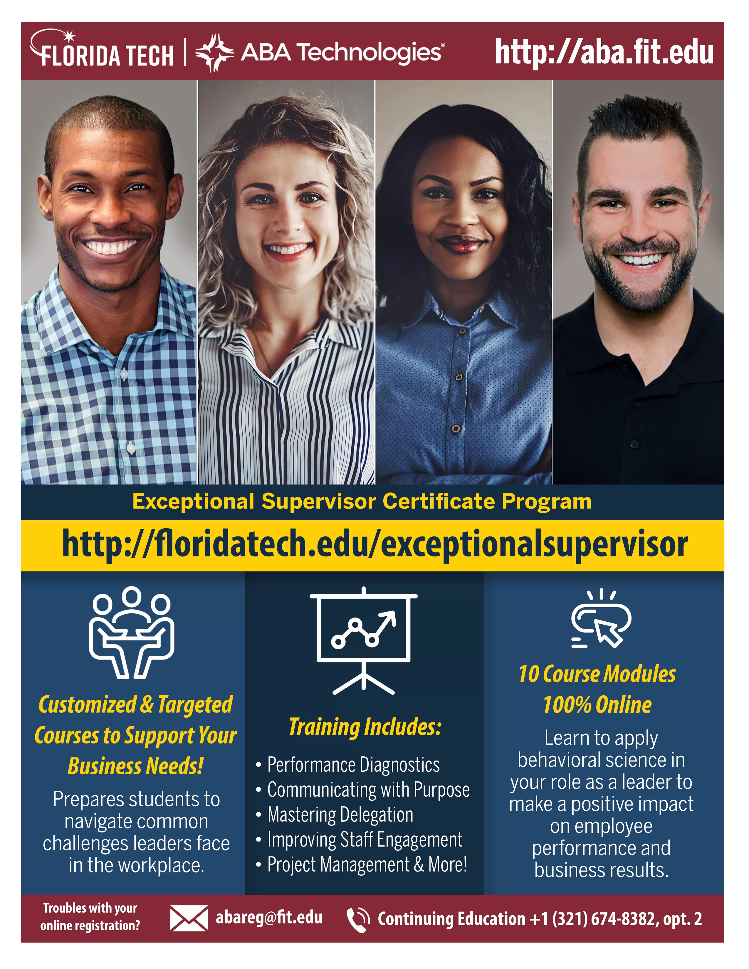 Exceptional Supervisor Certificate Flyer