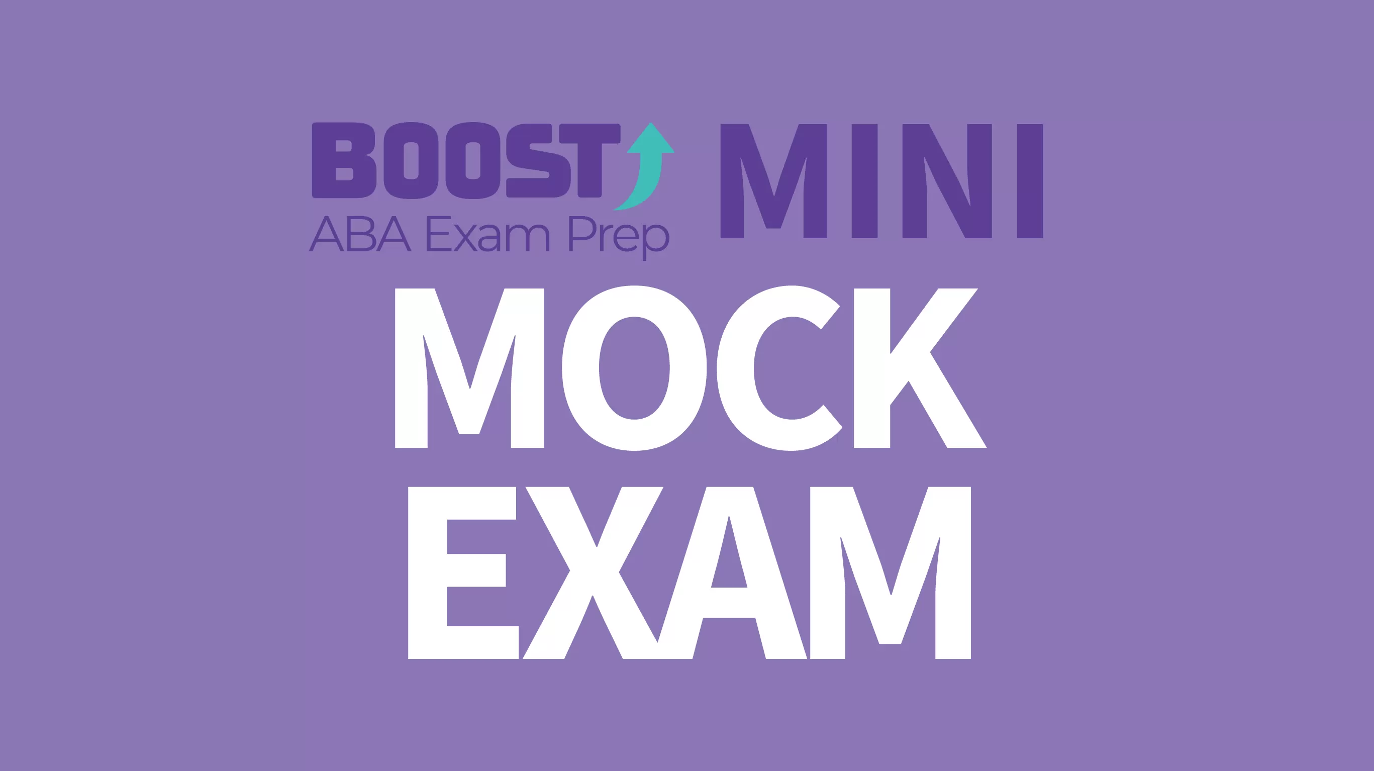 Boost Mini Mock Exam 