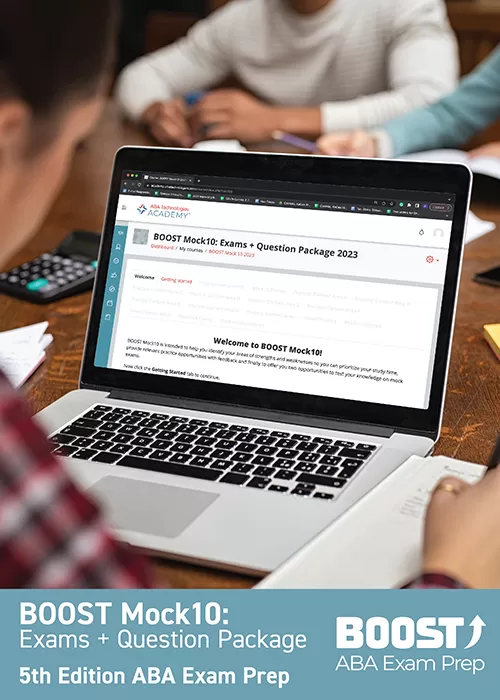 BOOST 5th Edition ABA Exam Prep | ABA Technologies