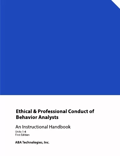 BEHP5016B/BEH5016B Ethical and Professional Conduct of Behavior Analysts Cover