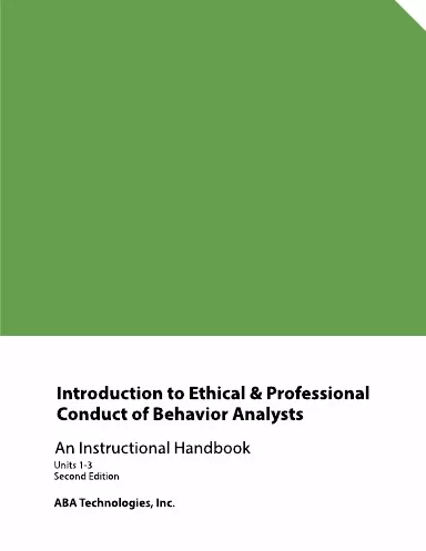 BEHP5014B Introduction to Ethical & Professional Conduct of Behavior Analysts Cover