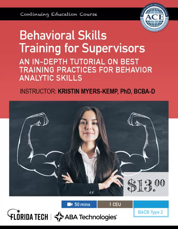 Behavior Skills Training for Supervisors