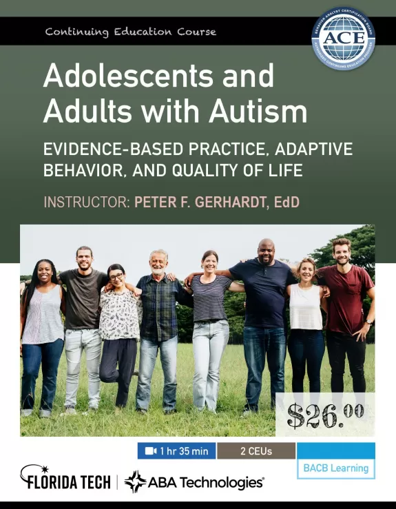 Adolescents and Adult Autism Course Image