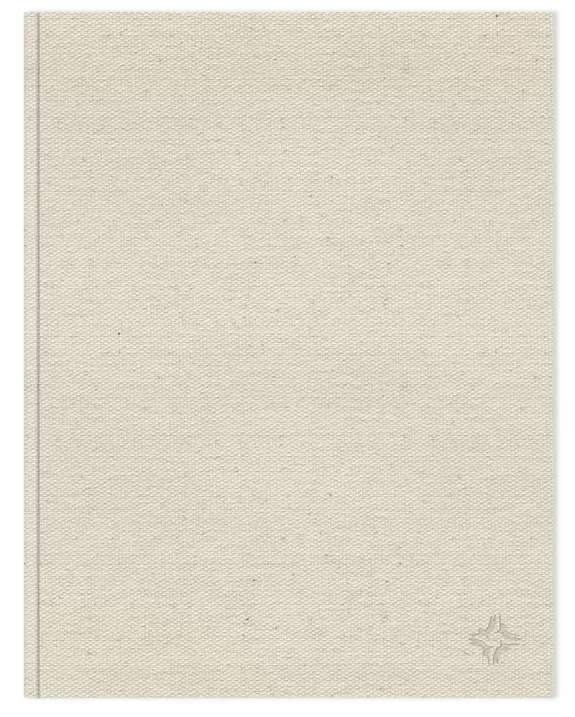 Planner Paperback Cream Canvas Front Image