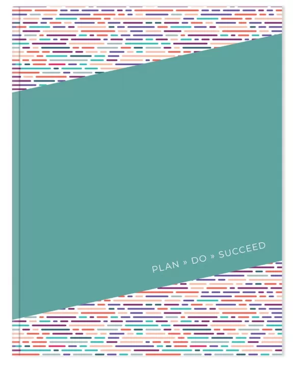 Planner Paperback Stripe Front Image