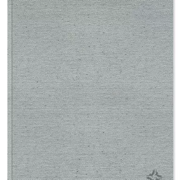 Planner Paperback Grey Canvas Front Image