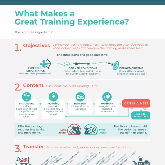 What Makes Great Training Experience