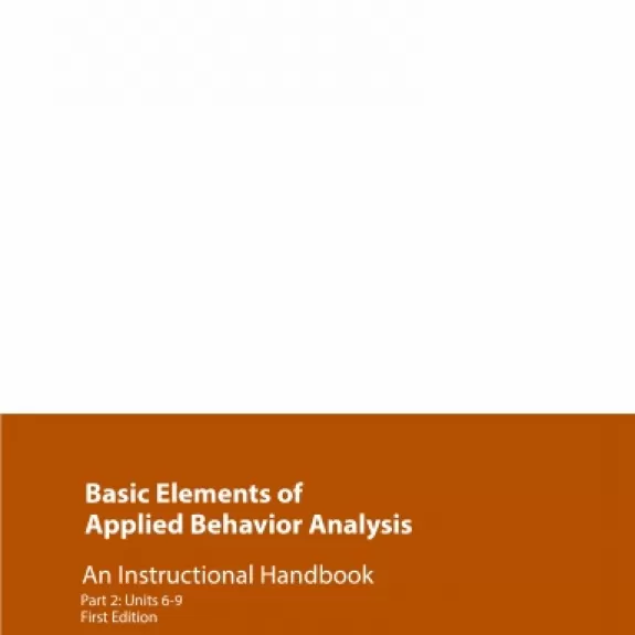 BEHP5012/BEH5012 Basic Elements of Applied Behavior Analysis Part 2 Cover