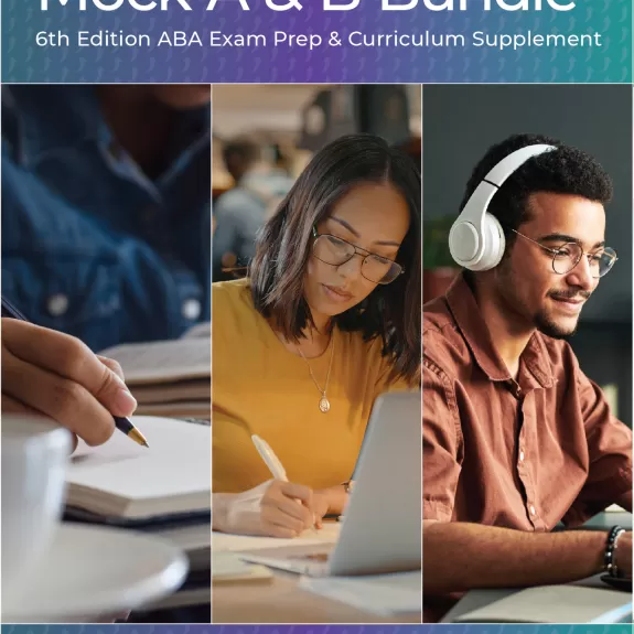 ABA Pro builder, Mock Exam A, and Mock Exam B bundle