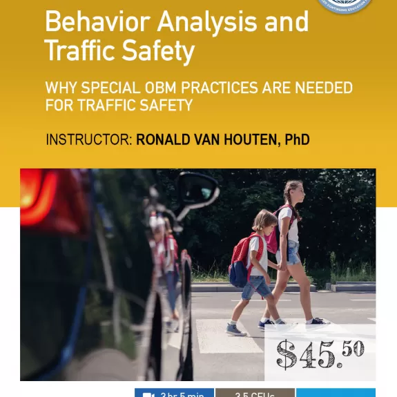 Behavior Analysis and Traffic Safety Course Image