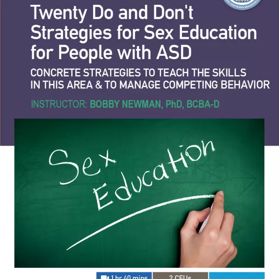 Twenty Do and Don't Strategies for Sex Education for People with ASD